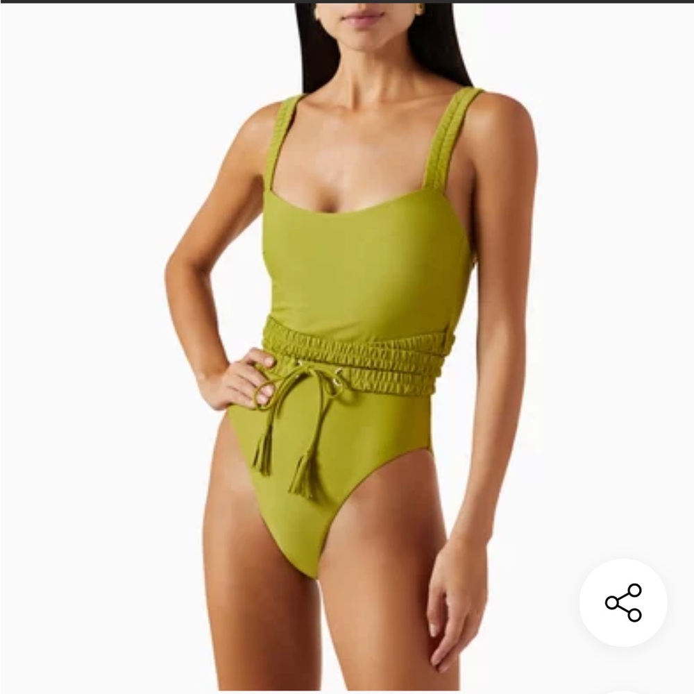 Andrea Iyanna’s one piece swim suit
